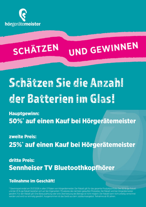 Jubiläumsaktion Hörgerätemeister 2026